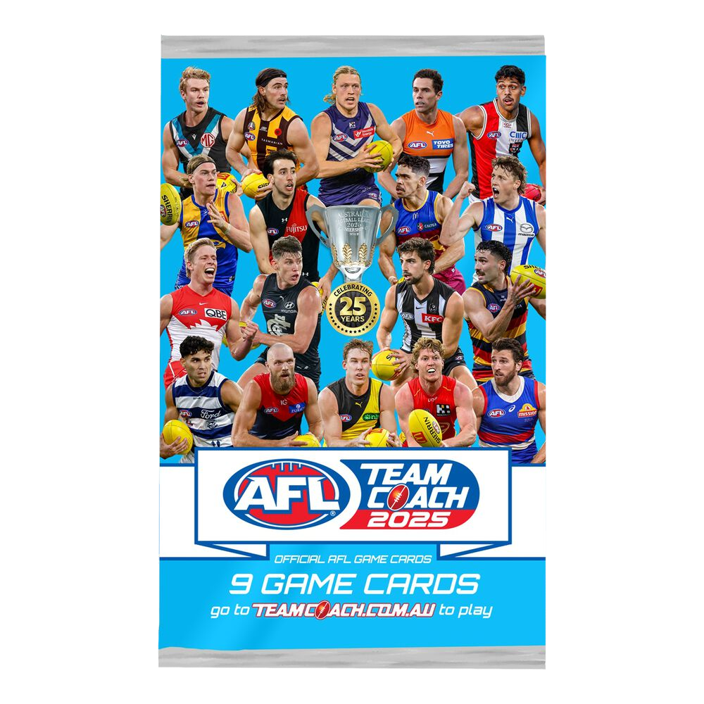 2025 AFL Team Coach - Pack (Stream Only)