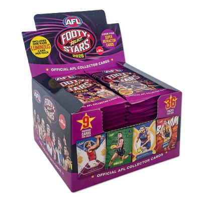 2026 AFL Footy Stars - Booster Box (Stream Only)