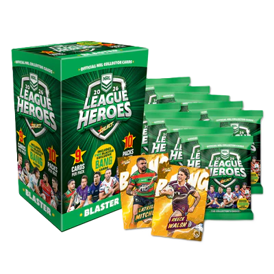 2026 NRL League Heroes - Blaster Box