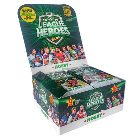 2026 NRL League Heroes - Hobby Booster Box (Stream Only)