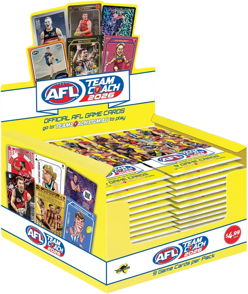 2026 AFL Team Coach - Booster Box (Stream Only)
