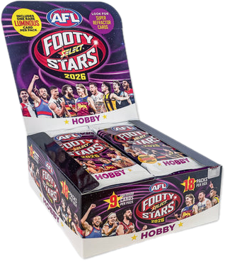 2026 AFL Footy Stars Hobby - Booster Box (Stream Only)